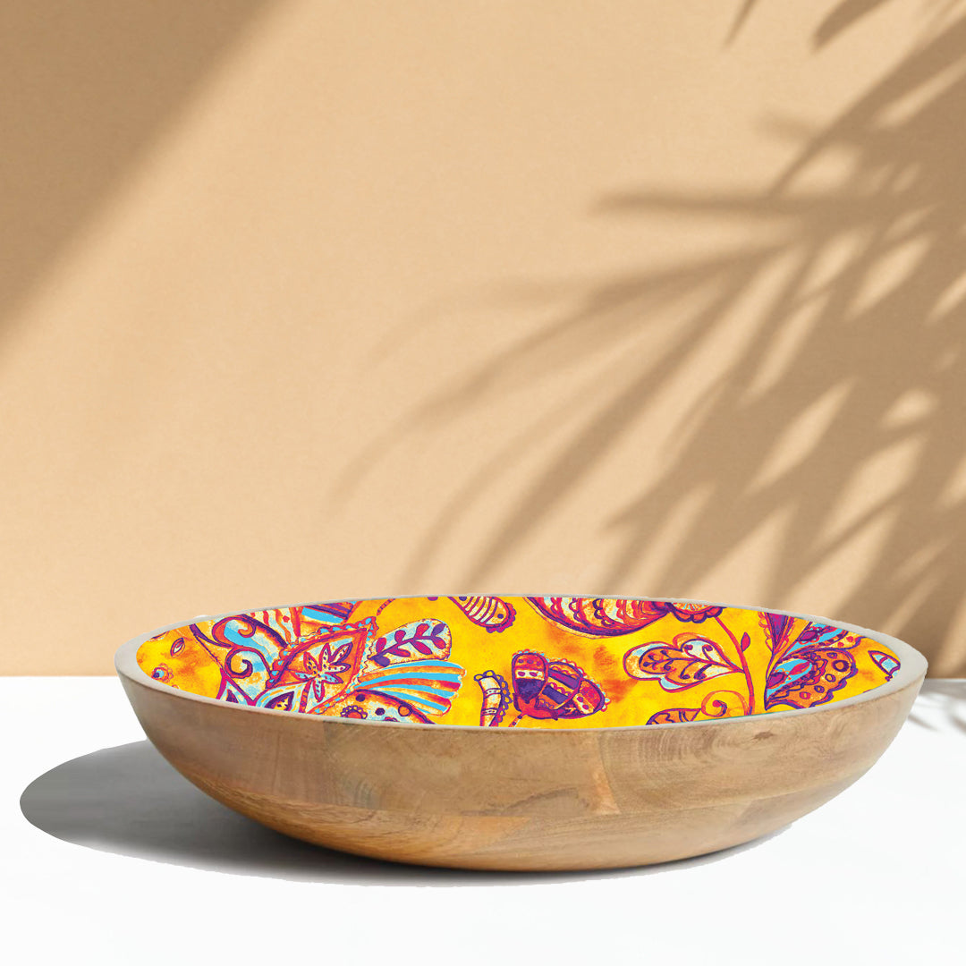 Yellow Mellow - Large Salad Bowl