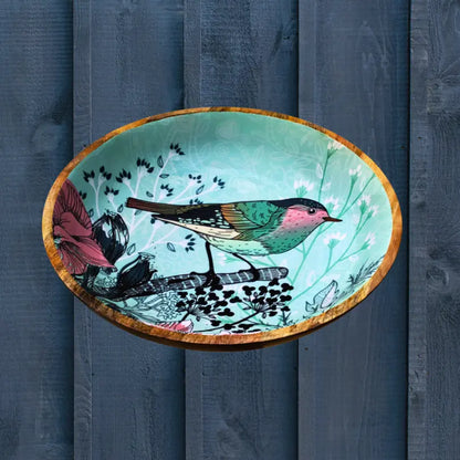 Bird in the Garden - Large Salad Bowl