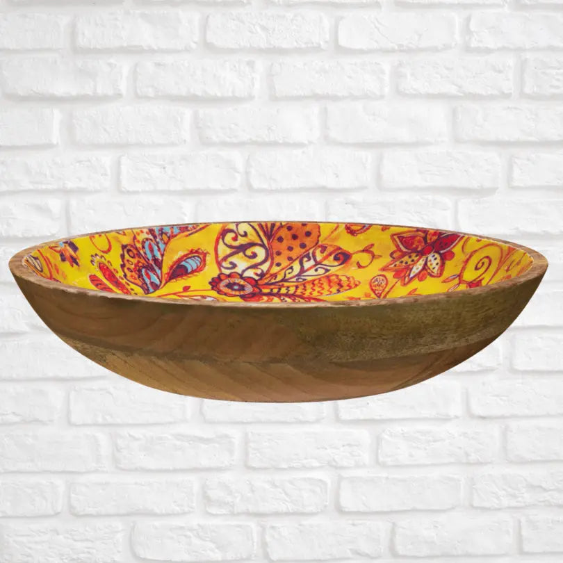 Yellow Mellow - Large Salad Bowl