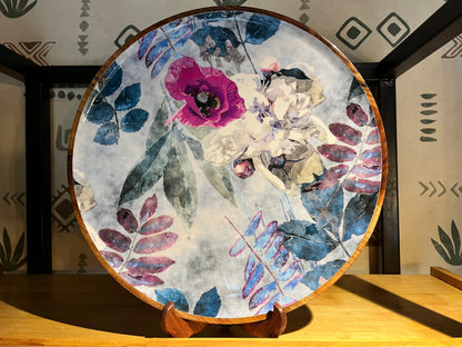 Winter Blossom - Small Platter/Wall Plate