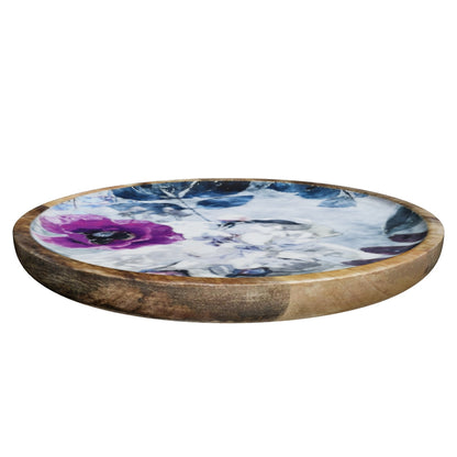 Winter Blossom - Small Platter/Wall Plate